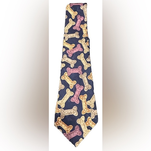 🦴🐶 DOG BONE TIE!! DESIGNS BY A.ROGERS TIE! PERFECT FOR THE “DOGGY DADDY” 🐶🦴 - Picture 11 of 11